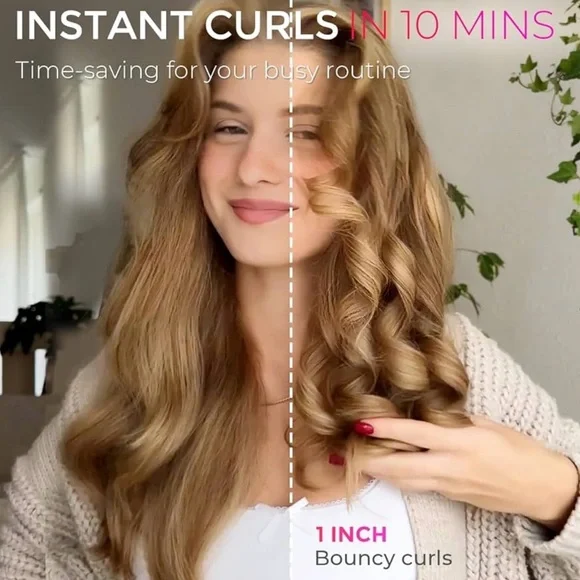 Tymo CurlPro Automatic Rotating Curling Iron 1-Inch Curler Beach Waves - Picture 5 of 5